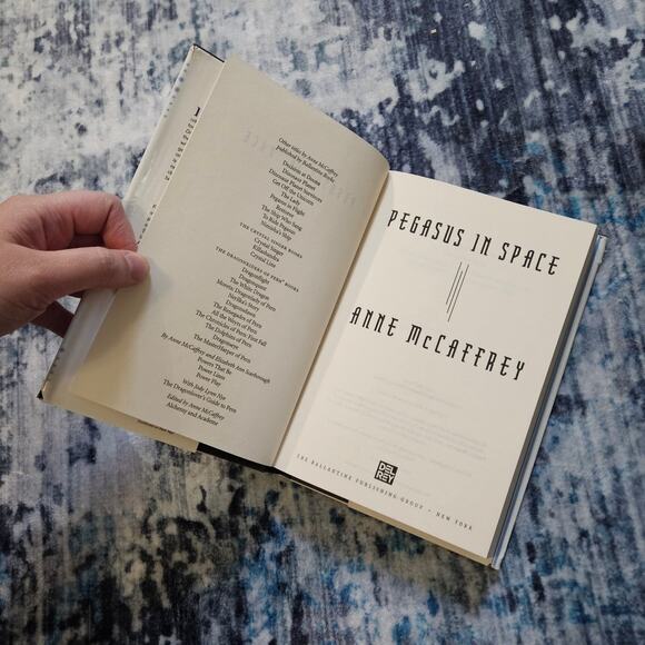 Pegasus in Space by Anne McCaffrey ~ 1st Edition April 2000 ~ Hardcover - Picture 8 of 12